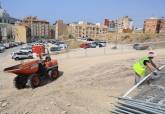 Obras en el Monte Sacro