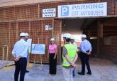 Visita a las obras de la Estación de Autobuses