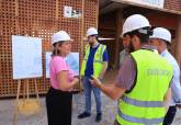 Visita a las obras de la Estación de Autobuses
