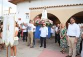 Islas Menores rinde homenaje a la Virgen de las Nieves en el día grande de sus fiestas