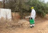 Retirada de residuos de fibrocemento en barrios y diputaciones