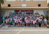 Cristina Mora destaca la labor del Campamento Urbano de Salesianos que permite a 75 menores disfrutar de una semana de ocio y convivencia