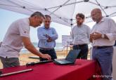 Trabajos de mejora de la red piezométrica del Mar Menor en Playa Honda