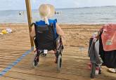 Refuerzo de la accesibilidad en la playa de Mar de Cristal