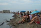 Observaci�n del eclipse solar en Cartagena