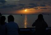 Observaci�n del eclipse solar en Cartagena