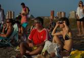 Observaci�n del eclipse solar en Cartagena