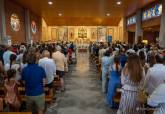 Misa y procesi�n mar�tima en honor a la Virgen de agosto en Cabo de Palos