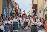 Misa y procesi�n mar�tima en honor a la Virgen de agosto en Cabo de Palos
