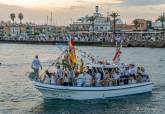 Misa y procesi�n mar�tima en honor a la Virgen de agosto en Cabo de Palos