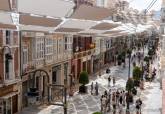 Proyecto Teselas de sombra en la calle del Carmen