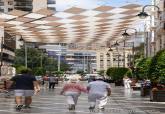 Proyecto Teselas de sombra en la calle del Carmen