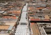 Proyecto Teselas de sombra en la calle del Carmen