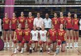 La cartagenera Kyara de Souza ha representado a Espa�a en el Mundial Sub-17 de voleibol