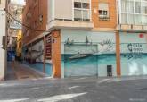 Mural de la Casa Museo de Isaac Peral en Cartagena