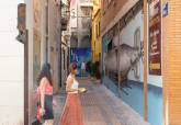 Mural de la Casa Museo de Isaac Peral en Cartagena