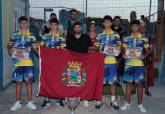 La Manga festeja el campeonato de Espa�a de las futuras estrellas del voley playa