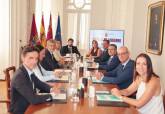 Reuni�n del Consejo de Gobierno de la regi�n en Cartagena