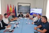 Reuni�n con los representantes de Guardia Civil y Polic�a Nacional sobre llegada de inmigrantes ilegales a las costas