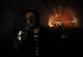 Arde Bogot� rueda su videoclip 'El club de la gente sola' en los t�neles del Espalmador (Cartagena)