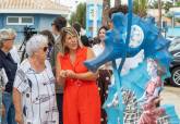 Obra de Salvador Torres en la exposici�n caballitos de Mar en Cabo Palos. 
