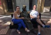 La Unidad de Personas con Discapacidad acerca el patrimonio escult�rico de Cartagena a trav�s de una ruta inclusiva
