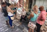 La Unidad de Personas con Discapacidad acerca el patrimonio escult�rico de Cartagena a trav�s de una ruta inclusiva