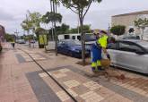 Trabajos realizados por el Ayuntamiento este 17 de septiembre de 2026 tras lluvias intensas.