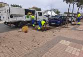 Trabajos realizados por el Ayuntamiento este 17 de septiembre de 2026 tras lluvias intensas.