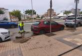 Trabajos realizados por el Ayuntamiento este 17 de septiembre de 2026 tras lluvias intensas.