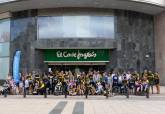 Centenares de personas participan en las rutas De Faro a Faro y en la marcha accesible de Zancadas sobre Ruedas