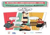 Cartel de la 33 edici�n de la Feria del Libro de Cartagena