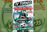Torneo de f�tbol Paco Acosta este domingo en Cartagena