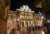 Nueva iluminaci�n ornamental del Palacio Consistorial. Octubre, 2026.