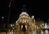 Nueva iluminaci�n ornamental del Palacio Consistorial. Octubre, 2026.