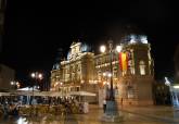 Nueva iluminaci�n ornamental del Palacio Consistorial. Octubre, 2026.