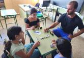 El programa ADE acerca el domin� a los alumnos del CEIP Stella Maris