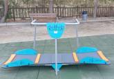 En funcionamiento la nueva �rea de juegos infantiles de la calle Calasparra de Canteras