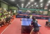 Jornada del Programa ADE de alumnos de Carmelitas en el pabell�n municipal de tenis de mesa