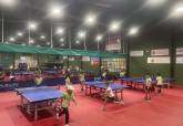 Jornada del Programa ADE de alumnos de Carmelitas en el pabell�n municipal de tenis de mesa
