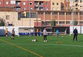 Ayuntamiento y UCAM inician nueva edici�n de 'Walking Football' en Ciudad Jard�n