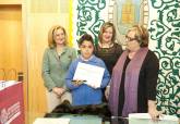 Francisco Mart�nez, segundo premio en Redacci�n