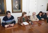 Firma del convenio con los Scouts y la Asociaci�n Astronomica por el Centro Juvenil de Canteras