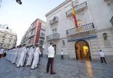 Arriado solemne de bandera en Capitana General