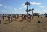 Aerobic y zumba en la playa, en la programaci�n de la Concejal�a de Deportes