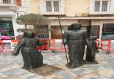 Restauraci�n del monumento al procesionista
