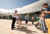 El alcalde y la vicealcaldesa de Cartagena visitan el Palacio de Deportes