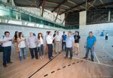 El alcalde y la vicealcaldesa de Cartagena visitan el Palacio de Deportes