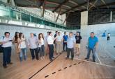 El alcalde y la vicealcaldesa de Cartagena visitan el Palacio de Deportes