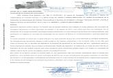 Carta de apoyo de la FAVCC al Gobierno Municipal respecto al baips del Reguern